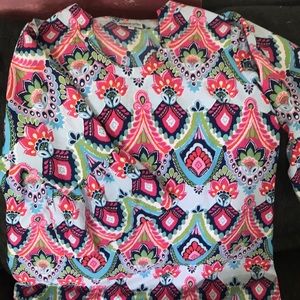 dress with bell sleeve detail